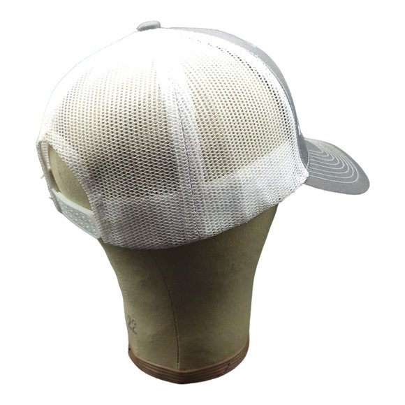 Stonegate Construction Mesh Snapback Cap Trucker Baseball Hat Cobra Gray White - Picture 11 of 12